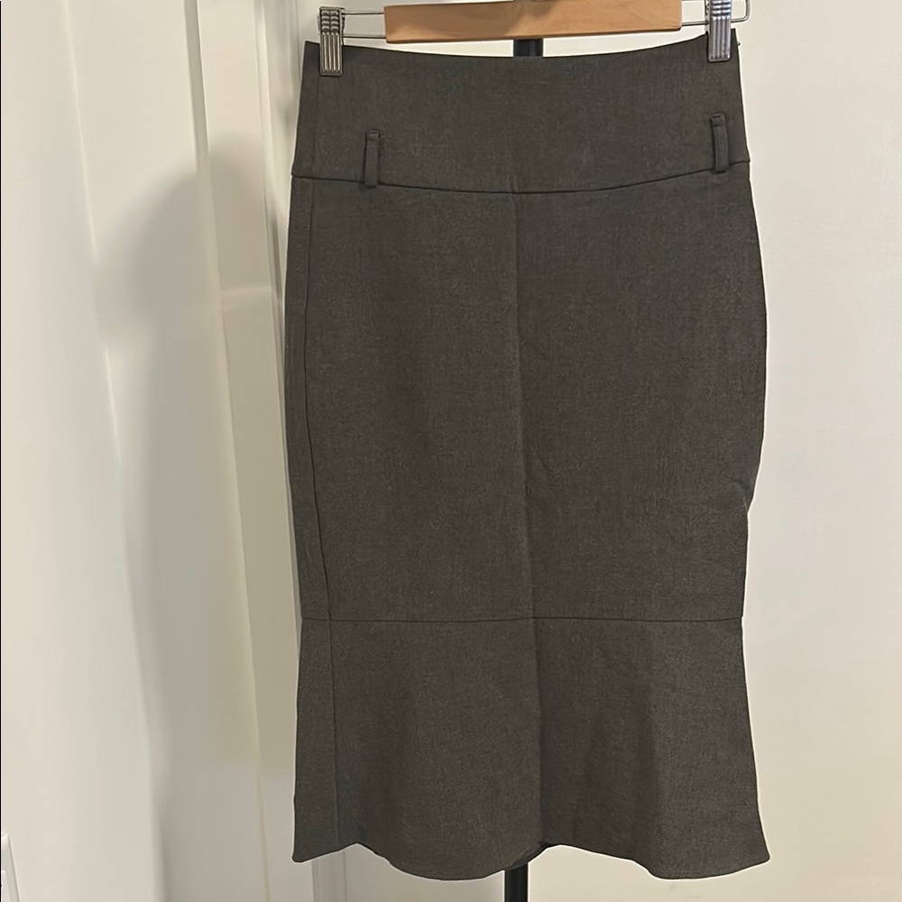 Elegant Charcoal Skirt